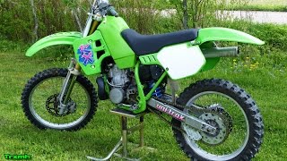 Kawasaki KX500 Two Stroke First Test Ride