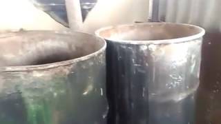 Выращивание вешенки. Ёмкость для пастеризации субстрата. Первый опыт.