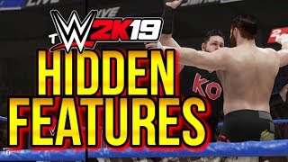 WWE 2K19 - HIDDEN FEATURES! (New HIDDEN & Updated Features You Might Not Know In Patch 1.03)