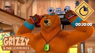 20 minutes de Grizzy & les Lemmings // Compilation #03 - Grizzy & les Lemmings