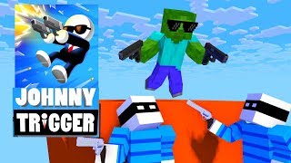 Monster School : Johnny Trigger - Minecraft Animation