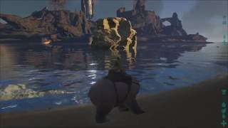 ARK Survival Evolved#9 Встреча с гигантозавром и слабый антидот