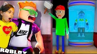 ПОЗЗИ против БАЛДИ и ПРИВЕТ СОСЕДА Roblox Хейтер ВЗЛОМАЛ КОМПЬЮТЕР Летсплей от Валеришка