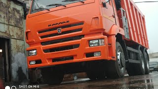 Рыжая бестия КАМАЗ 6520 САМОСВАЛ