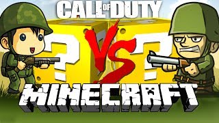 Minecraft: CALL OF DUTY WW2 LUCKY BLOCK CHALLENGE | CAPTURE THE POINTS!!