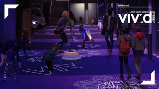 Vivid Ideas at Chatswood Chase - design @ day - Friendly Robots (31/5)