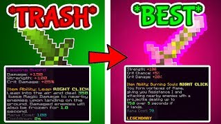Hypixel Skyblock [23] leaping sword nerf.. (worst sword)