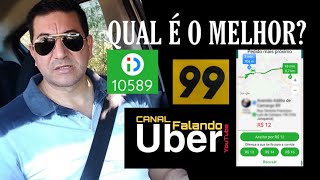 QUAL O MELHOR APP DE MOTORISTA | PRÓS E CONTRAS DA UBER, 99POP, INDRIVER