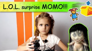 Черный лол шар!!! МОМО? Запрещенный лол сюрприз! своими руками от EVA Paint!
