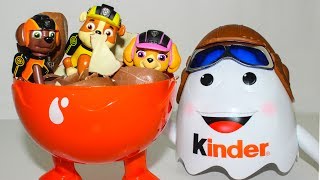 Киндер Сюрприз Щенячий патруль новые серии  Мультики про Paw Patrol Kinder Surprise Eggs