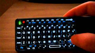Rii mini backlight function (Logitech Dinovo Mini alternative)