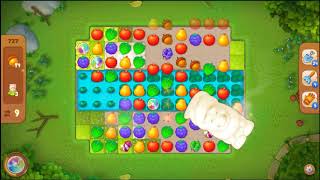 Gardenscapes Level 727 No Booster ? l MiniGames