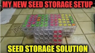 My New Seed Storage Setup | Seed Storage Solution