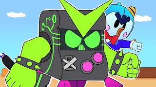 Brawl Stars Animation - Mr.P and 8-bit Virus (Parody)