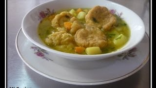 SOPA DE OREJAS DE HUEVO | Mi Cocina