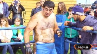 Огромный мужик из толпы против Грузинского борца