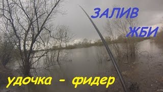 Рыбалка в Сибири #11. Фидер и маховая удочка на заливе Оби. 29 апреля 2016г.