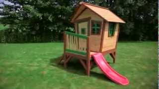Montage de la maisonnette en bois Robin AXI