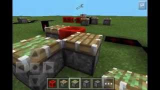 Мод на редстоун, нажимные блоки..., механизмы в minecraft PE (0.9/10.0)