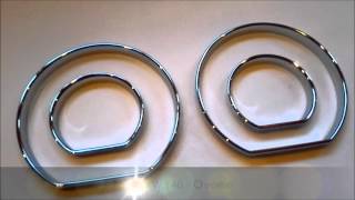 Inele Ceasuri Bord BMW E36 E46 E39 X5 E53 E38 Dashboard Rings BMW