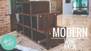 Modern Wine Rack