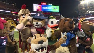 Watch the Pac-12 Mascots dance off on the field at Levi's Stadium in VR180