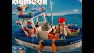 PLAYMOBIL Bateau de pêche