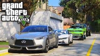 Franklins Project Infinity Q60! GTA 5 Real Life Mod #79 (Real Hood Life 4)