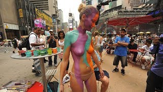 Nude Bodies in Public: "There's nothing obscene about the human form".