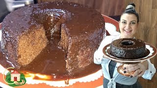 BOLO DE CHOCOLATE SEM FARINHA SEM LEITE E SEM GLÚTEM SEM AÇÚCAR- Culinária em Casa