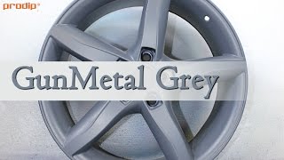 GunMetal Grey Plasti Dip Tutorial - How to paint wheels