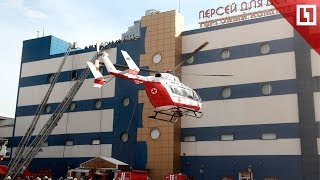 Пожар в ТЦ Москвы