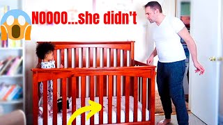 BABY POOP PRANK!!! **DAD'S REACTION IS PRICELESS**