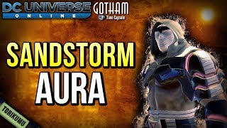 DCUO Kahndaqi Clues Collection Reward: Sandstorm Aura (Gotham Time Capsules)