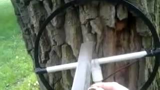 Видео тест металлоискателя Clone PI W Клон ПИ В собранного своими руками