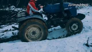Тест-драйв минитрактора Джинма 244 (Jinma)