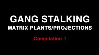 Gang Stalking - Extremely Clear Personal Examples - Compilation 1