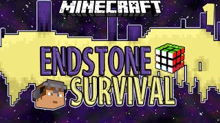 Minecraft | ENDSTONE SURVIVAL #1 | WATCH YOUR MOUTH! w/ SkitScape (Minecraft End Stone Survival)