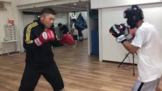 2018年8月30日 尼崎市武庫之荘 ボクシング&スポーツジムBMC マススパーリング