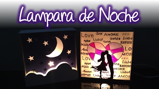 Lampara de noche para diferentes ocasiones , Night lamp for different occasions