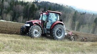 Tractor CASE IH Farmall JX 110 with four buildings non-negotiable plow