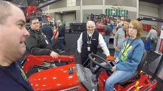 National Farm Machinery Show 2018; John Deere 2025R, Tractor Pull, Attachments; Bag A Nut