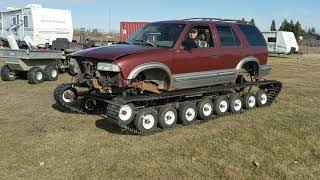 Custom Tracked Vehicle, Part 23, Test #3