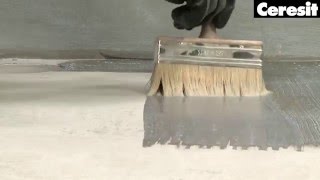 Укладка плитки в душевых, видео инструкция выполнения работ с материалами Ceresit