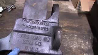 REED 105 VISE REPAIR (part 1)