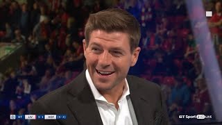 Steven Gerrard's brilliant lines as a pundit on BT Sport