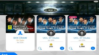 UEFA Champions League 2017-2018 Group Stage 27 Clubs| Ball Opening PES 2018 Mobile