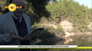 Mustafa Ceylan "Ellerin Sabah Islaklığı" Şiiriyle Ekşili Köyü Doğa Stüdyolarında Antalya