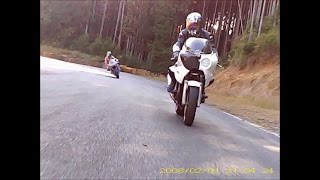 GSX1100S 刀 カタナ ファイナル で東海軍団三河道場inモーターランド三河を走って来ました。2014.10.19　その② カタナ 対 GS1200SS 男のバイク？