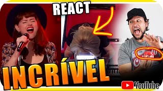 JENNIE LENA Canta KATY PERRY, MICHAEL JACKSON, CELINE DION e Humilha - Marcio Guerra Reagindo React
